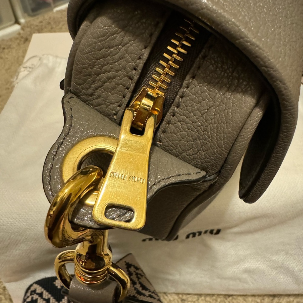 Original,Pre Owned, Like New Miu Miu Madras. - image 5